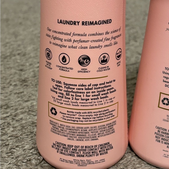 Champagne Toast Detergent and Fragrance Booster - Picture 3 of 4